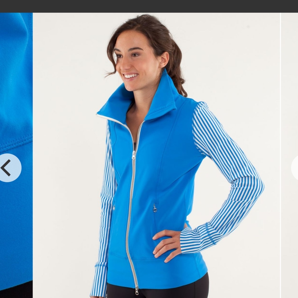 Lululemon daily yoga jacket size 6